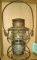 NEW YORK CENTRAL ADLAKE  RAILROAD LANTERN with ADLAKE GLOBE