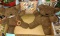 COUNTRY BEARS with MINIATURE QUILT & QUILT RACK