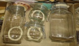 LIDDED GLASS JARS - PICK UP ONLY