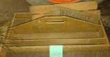 LARGE WOODEN TOTE - PICK UP ONLY