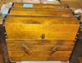 DECORATIVE WOODEN CHEST - PICK UP ONLY