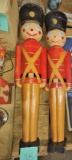 VINTAGE BLOW MOLD TOY SOLDIERS -  PICK UP ONLY