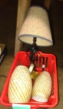 SMALL LAMP & SHADES - PICK UP ONLY