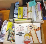 CROSSWORD, BOOKS, CALVIN & HOBBES BOOKS - PICK UP ONLY