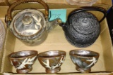 POTTERY TEAPOTS, ETC. - PICK UP ONLY