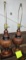 PAIR OF CONTEMPORARY LAMP BASES -  PICK UP ONLY