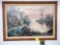 LARGE SCENIC PAINTING (FRAME 40X55