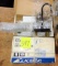 2 NEW GLACIER BAY FAUCETS (1 SEALED) - PICK UP ONLY