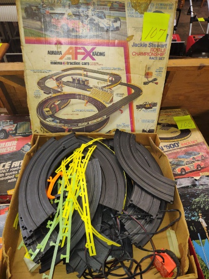 VINTAGE AURORA AFX RACE SET "AS IS" (NOT COMPLETE) -  PICK UP ONLY