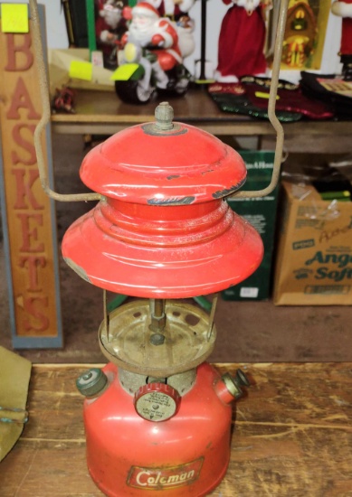 VINTAGE COLEMAN LAMP BASE (NO GLASS) -  PICK UP ONLY