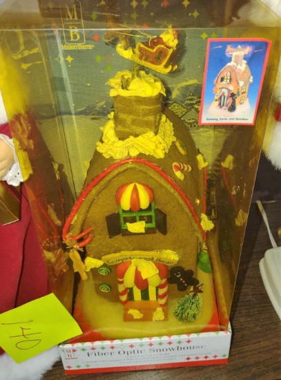 FIBER OPTIC SNOW HOUSE -  PICK UP ONLY