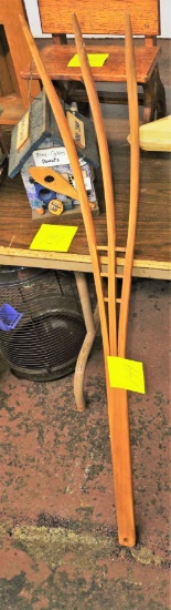 DECORATIVE WOODEN HAY FORK -  PICK UP ONLY