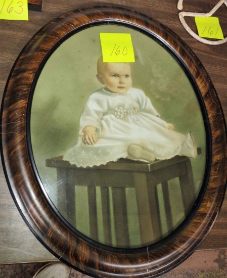 ANTIQUE BABY PORTRAIT -  PICK UP ONLY