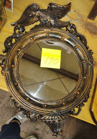 PLASTIC MIRROR with eagle -  PICK UP ONLY