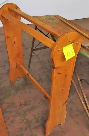 WOODEN QUILT RACK -  PICK UP ONLY