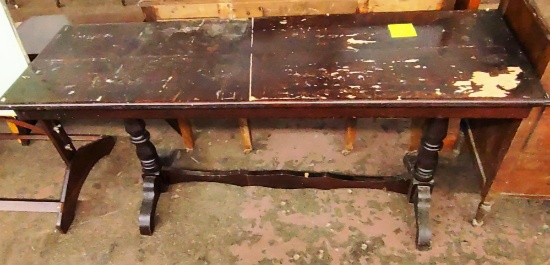 VINTAGE SOFA TABLE "AS IS" -  PICK UP ONLY