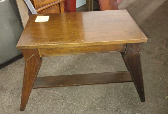 VINTAGE MID-CENTURY PIANO BENCH - PICK UP ONLY
