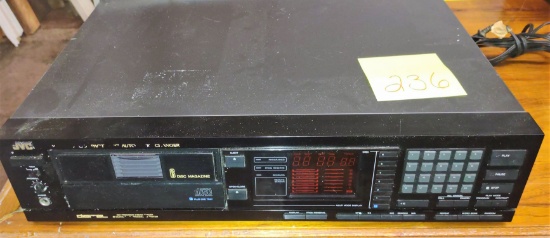 VINTAGE JVC DISC CHANGER (WORKS)- PICK UP ONLY
