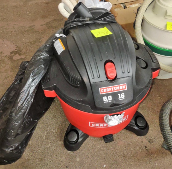 LIKE NEW CRAFTSMAN SHOP-VAC - PICK UP ONLY