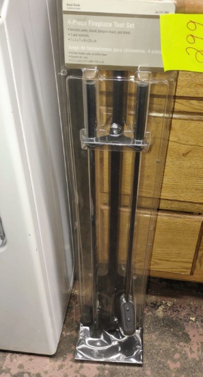 NEW FIREPLACE TOOL SET - PICK UP ONLY