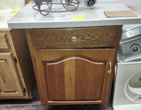 32' X 65" CABIINET with COUNTERTOP - PICK UP ONLY