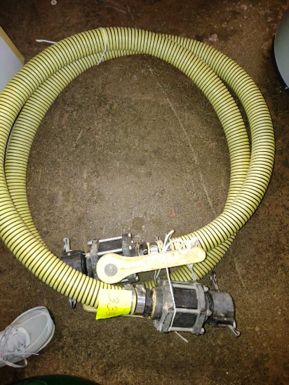 LARGE HOSE with VALVES- PICK UP ONLY
