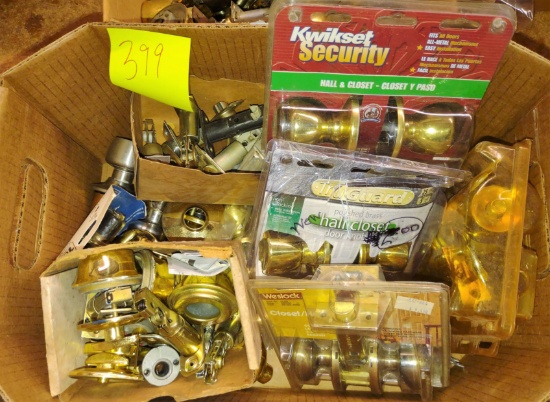 DOOR KNOB SETS, ETC.- PICK UP ONLY