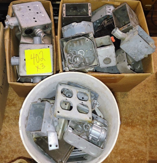 ELECTRICAL OUTLET BOXES - PICK UP ONLY