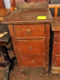 ANTIQUE 3 DRAWER CHEST -  PICK UP ONLY