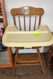 WOODEN HIGH CHAIR - PICK UP ONLY