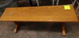 OAK BENCH - PICK UP ONLY