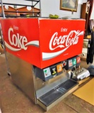 COCA-COLA FOUNTAIN POP MACHINE (WORKS - ALL PARTS THERE other than lid) - PICK UP ONLY