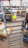 LIGHTWEIGHT SHOE RACK ON WHEELS - PICK UP ONLY