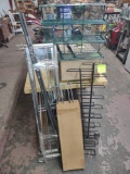 LOT OF MISC. SHELVES & BARS- PICK UP ONLY