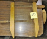 ANTIQUE WOODEN VISE CLAMP- PICK UP ONLY