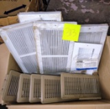 BOX OF REGISTER COVERS with NEW - PICK UP ONLY