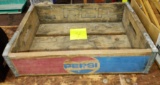 VINTAGE WOODEN PEPSI CRATE -  PICK UP ONLY