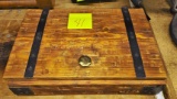 WOODEN DECORATIVE DOCUMENT BOX