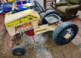 VINTAGE POWER TRAC DIESEL PEDAL TRACTOR -  PICK UP ONLY