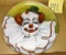 HAND PAINTED CLOWN PLATE OF FELIX ADLER by A. Merner