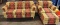 GENESIS SOUTHWEST SOFA & CHAIR with OTTOMAN - PICK UP ONLY