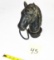 VINTAGE HITCHING HORSE HEAD