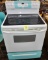 KENMORE ELECTRIC GLASS TOP STOVE - PICK UP ONLY