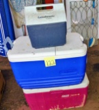 3 COOLERS - PICK UP ONLY