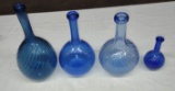 BLOWN GLASS BOTTLES - PICK UP ONLY