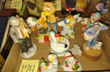 CERAMIC CLOWN FIGURINES with EMMETT KELLY - PICK UP ONLY