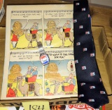 PEPSI-COLA COLLECTIBLES (watch, comic, tie)