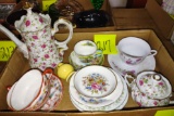 TEACUPS & SAUCERS, TEAPOT & MISCELLANEOUS - PICK UP ONLY