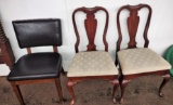 PAIR OF  DINING CHAIRS, ETC.- PICK UP ONLY