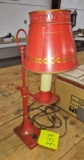 VINTAGE TOLEWARE LAMP